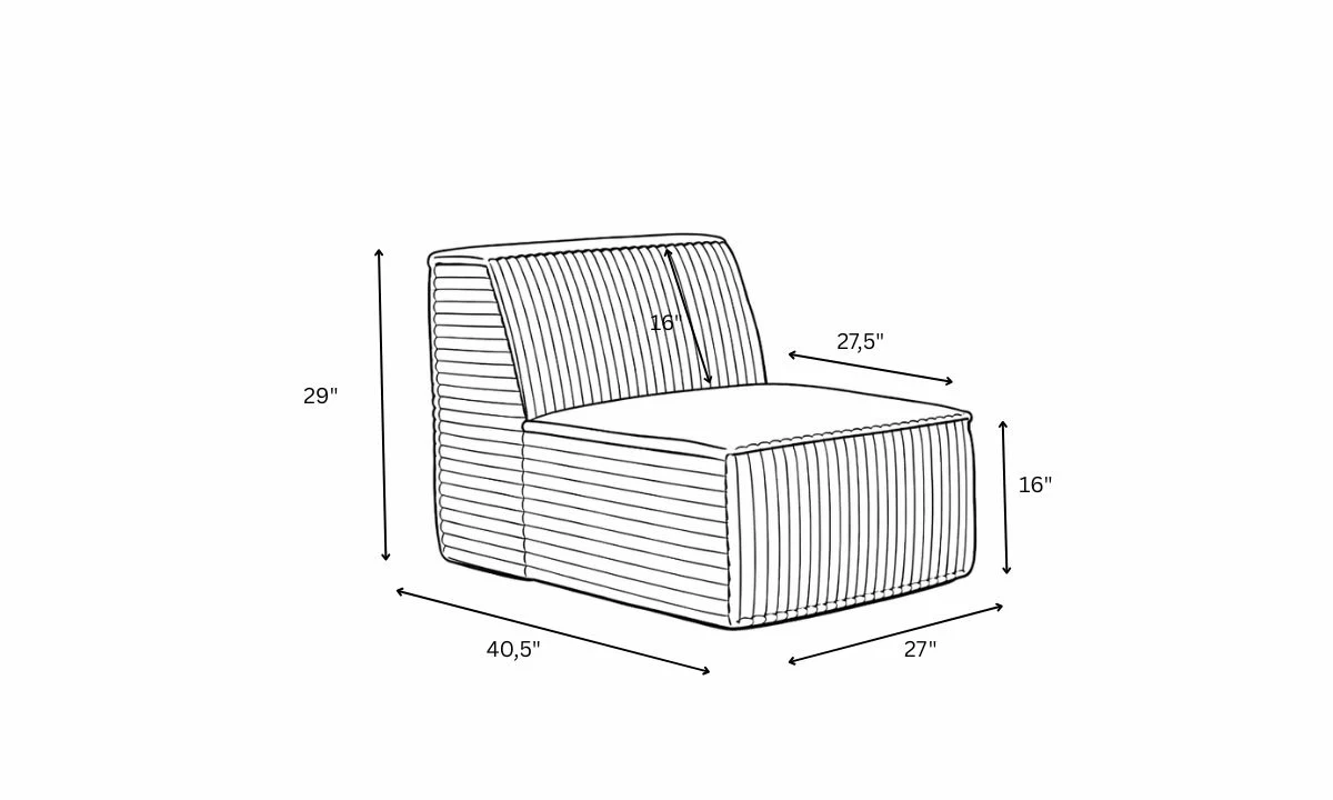 Puffy Domino Armless - Image 28
