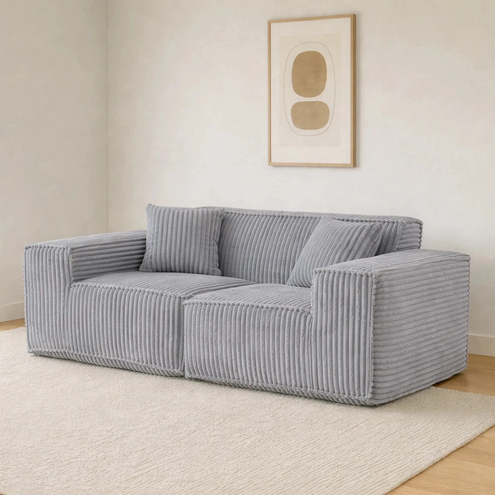 Puffy Domino Loveseat - Image 20